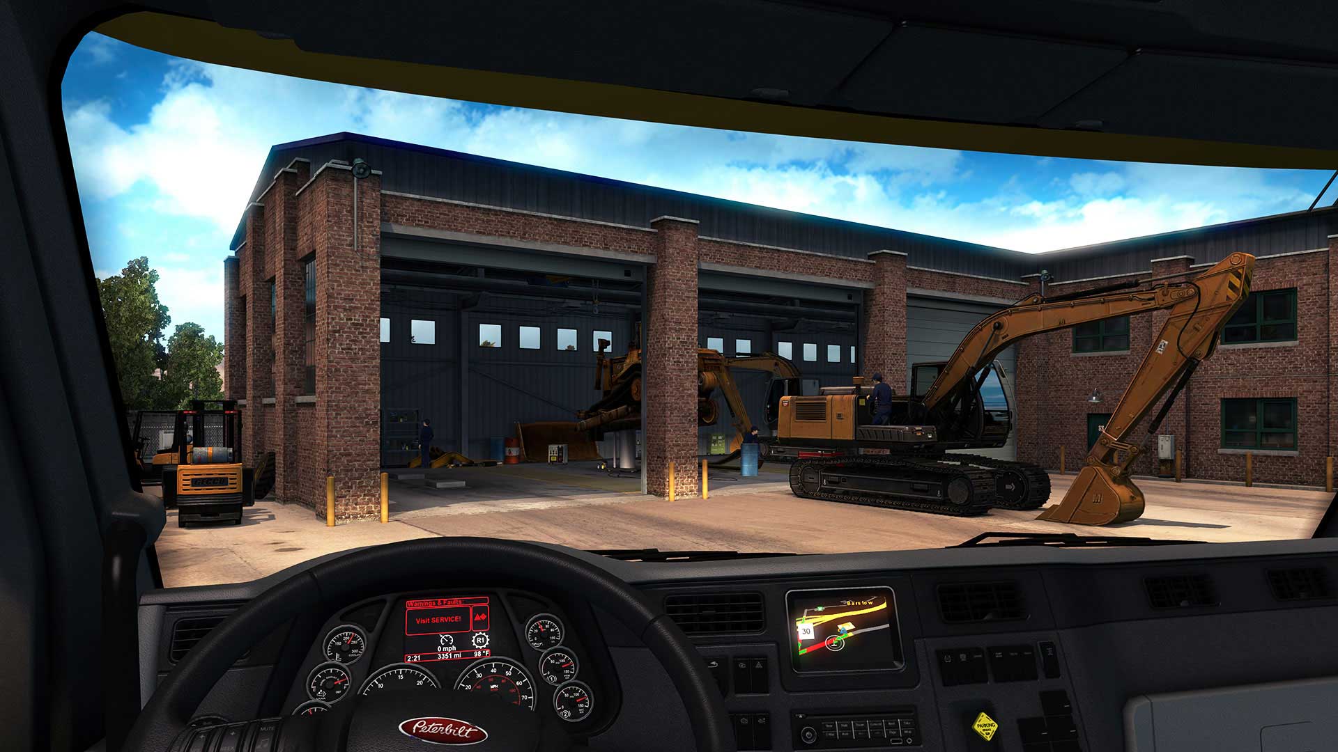 American truck simulator realistic drive compilations