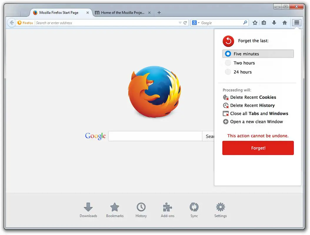 Mozilla Firefox 120.0 download the new version for mac