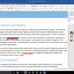 Microsoft Word 2016 Real time co-authoring