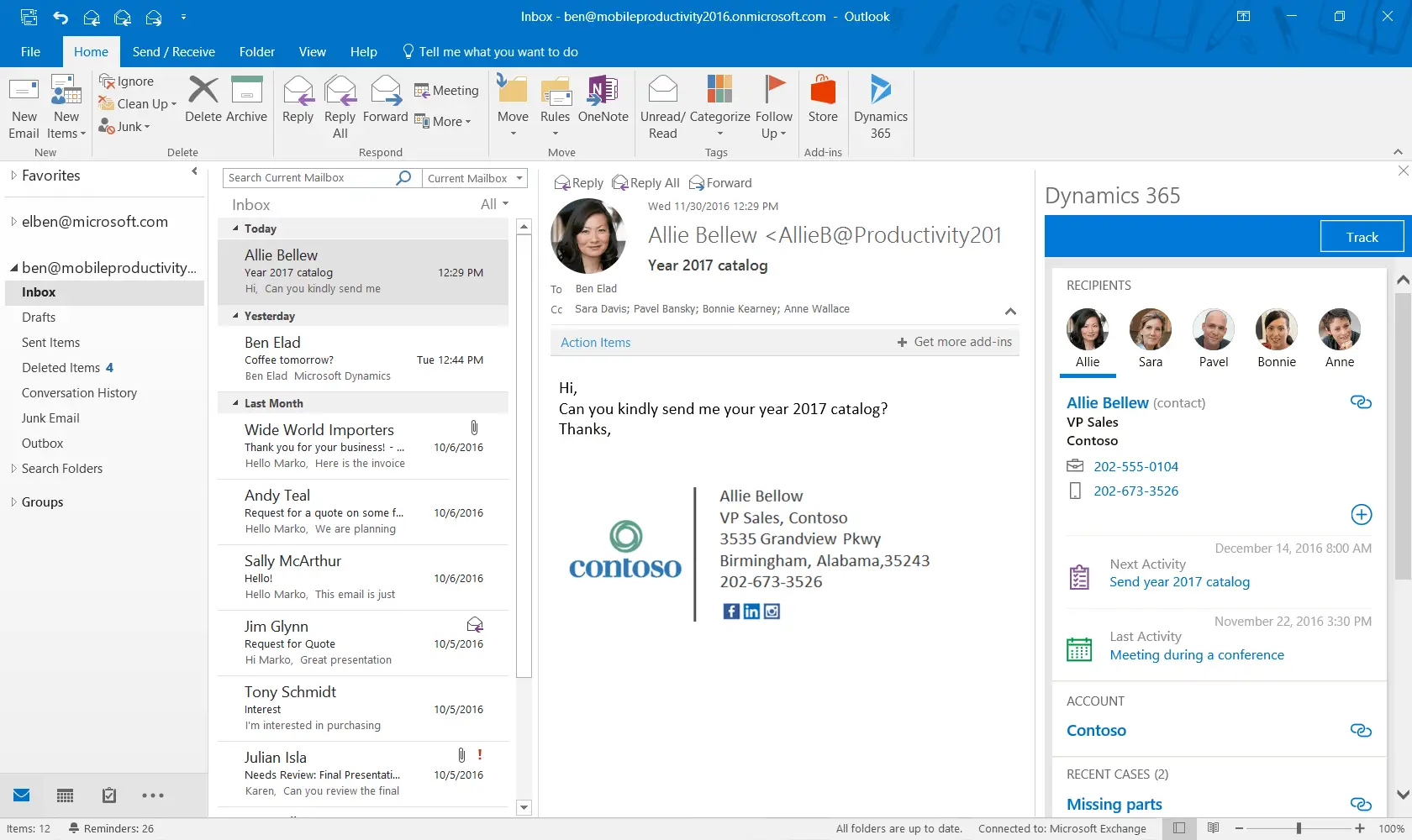 microsoft outlook office 2013