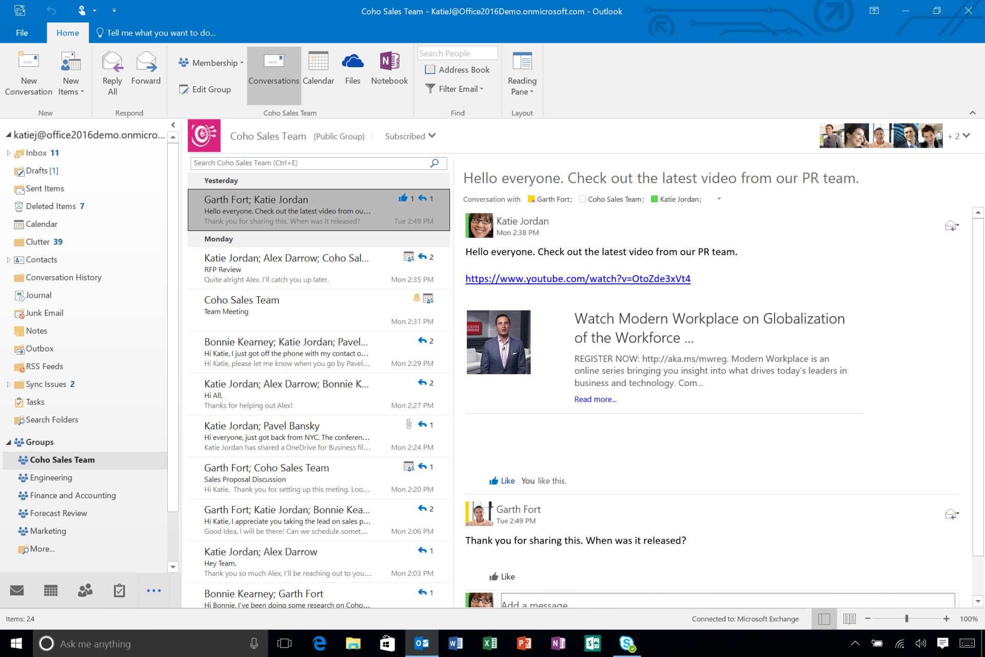 microsoft outlook 2016 free download