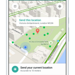 WhatsApp location android 5