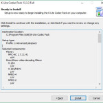K-Lite Codec Pack Full 09