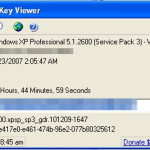 Windows Product Key Viewer - Windows XP