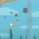 Ultimate-Chicken-Horse-WaterFall_Crouch