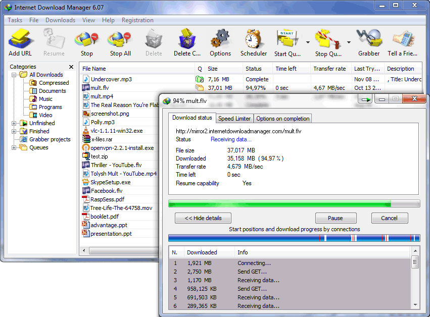 Internet Download Manager 6.41 build 2