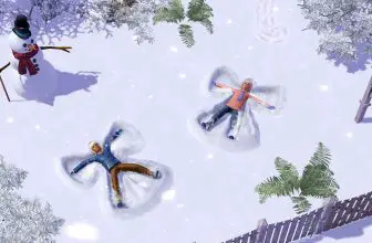The Sims3: Seasons winter_snowangels