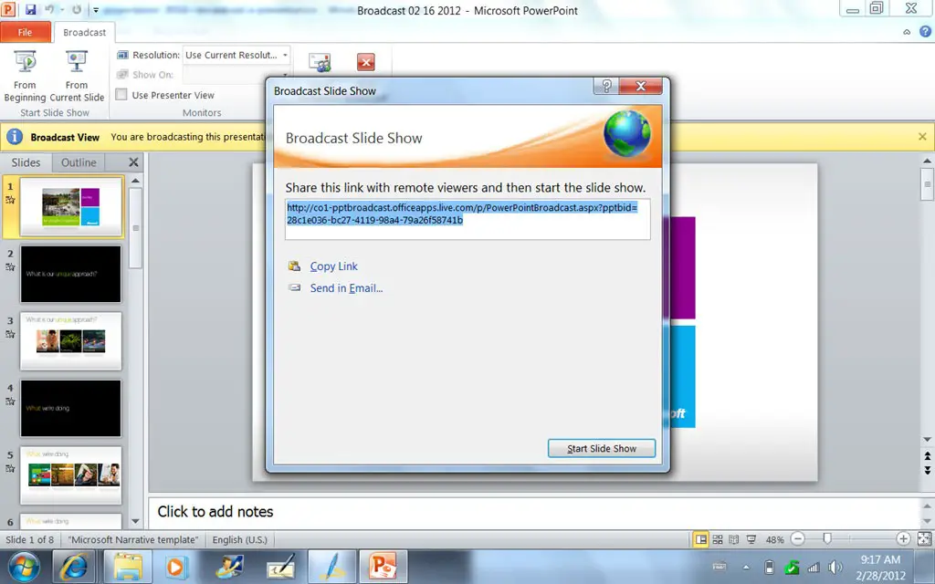 Microsoft PowerPoint 2010