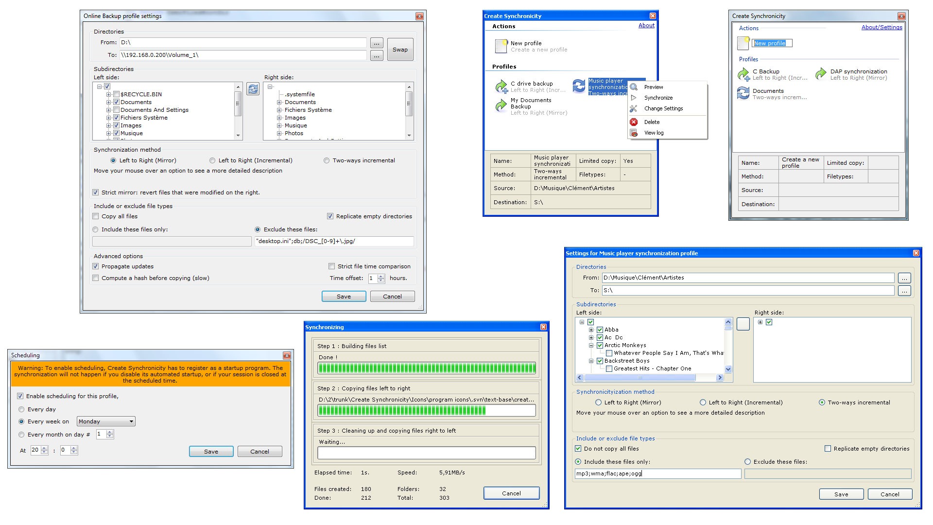 Create Synchronicity 6.0