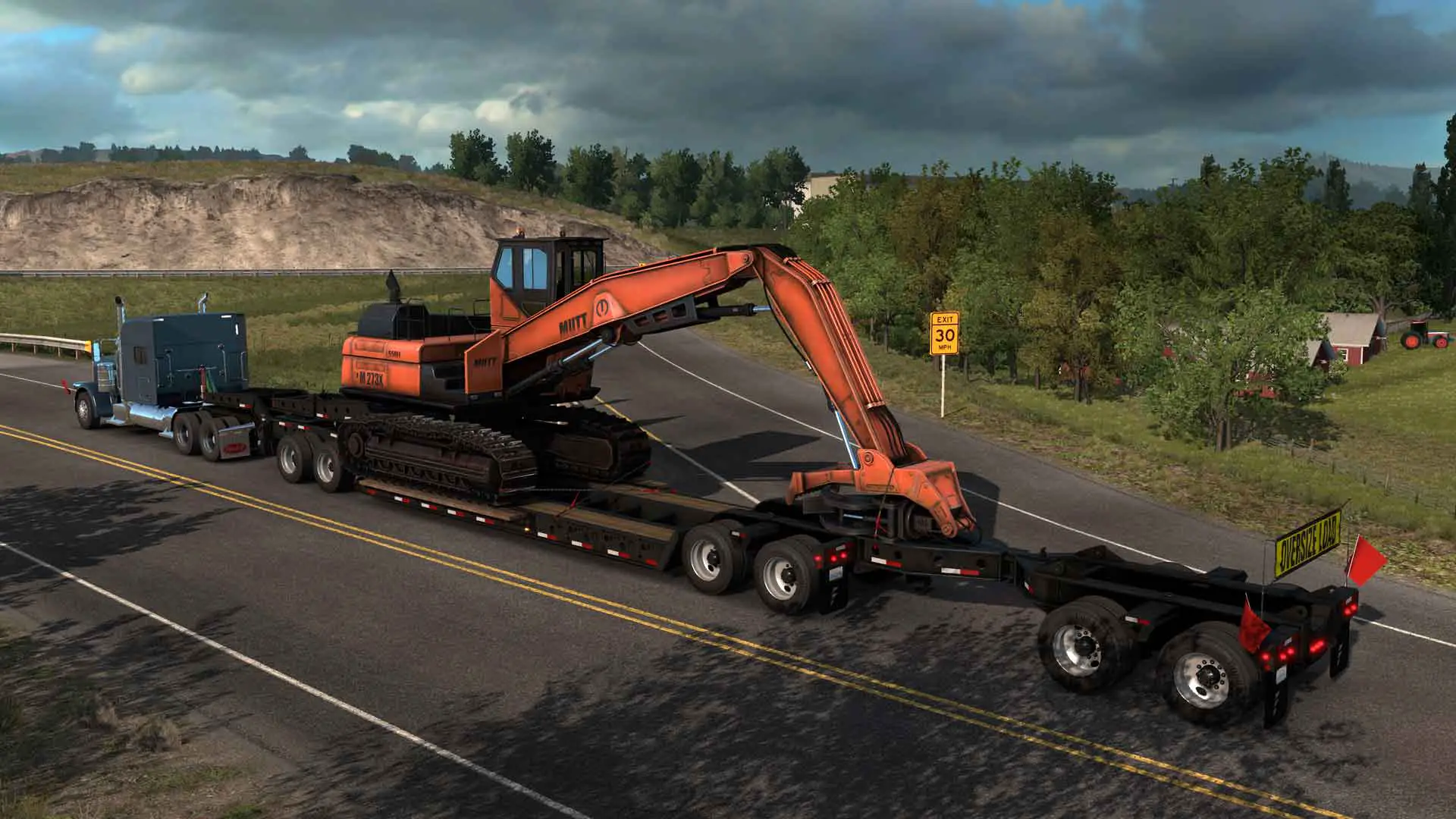 American Truck Simulator Forest Machinery Download Free