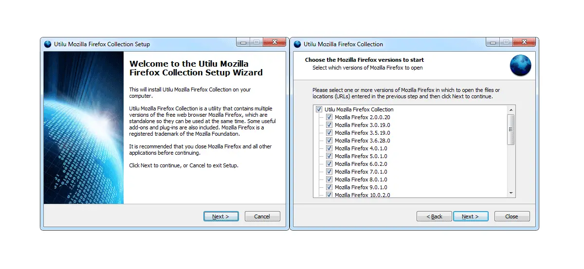 Utilu Mozilla Firefox Collection 1.2.1.7