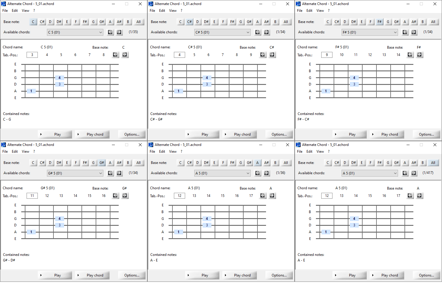 Alternate Chord 1.900