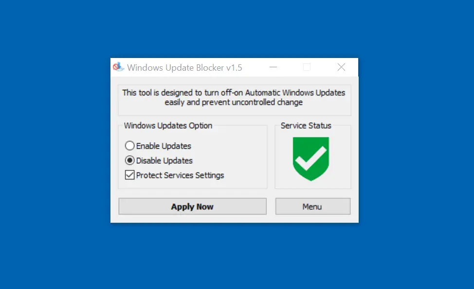 windows upgrade blocker