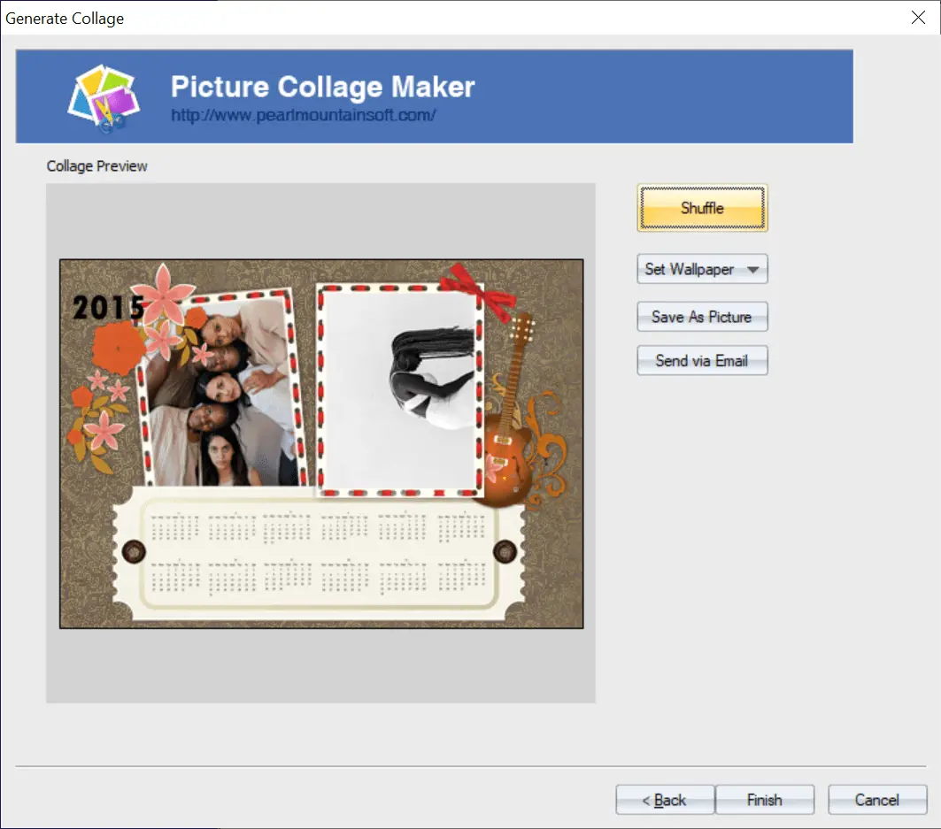 free printable photo collage maker no download