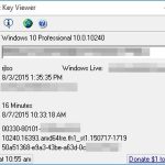 Windows Product Key Viewer - Windows 10 Professional