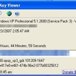 Windows Product Key Viewer - Windows XP