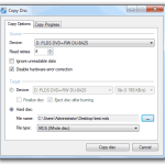 CDBurnerXP copy-disc