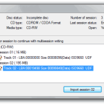 CDBurnerXP import-session