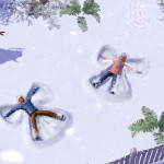 The Sims3: Seasons winter_snowangels