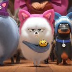 (from left) Chloe (Lake Bell), Gidget (Jenny Slate), Buddy (Hannibal Buress) and Mel (Bobby Moynihan) in Illumination’s The Secret Life of Pets 2, directed by Chris Renaud. The-Secret-Life-of-Pets-2-10 Credit: Illumination Entertainment and Universal Pictures