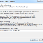 Utilu_Mozilla_Firefox_Collection_setup_specify_what_to_open