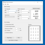 MathSheetGenerator-2