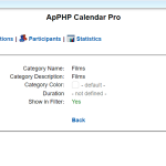 ApPHP Calendar-1