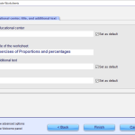 Worksheet Generator Mathematics-1