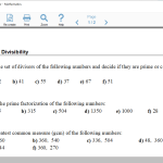 Worksheet Generator Mathematics-11