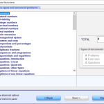 Worksheet Generator Mathematics-6