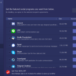 IObit Updater 4 – Social