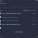 IObit Uninstaller 11 Windows Updates Uninstall